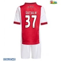 Ajax Josip Sutalo #37 Hjemmedraktsett Barn 2025-26 Kortermet (+ Korte bukser)